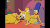 Animated Bart_Simpson Homer_Simpson Marge_Simpson Sfan The_Simpsons // 1786x1004 // 1.7MB // webm