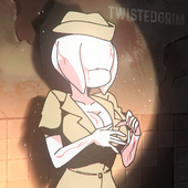 Animated Bubble_Head_Nurse Silent_Hill TwistedGrim // 1476x1476, 7.8s // 19.6MB // mp4