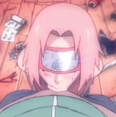 Animated D-Art Naruto Sakura_Haruno Sound audionoob // 716x720 // 4.9MB // webm