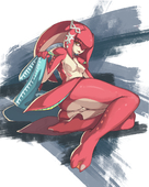 Mipha The_Legend_of_Zelda The_Legend_of_Zelda_Breath_of_the_Wild vins-mousseux // 960x1200 // 1.1MB // png