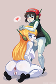 Animated Cave_Story Curly_Brace Quote Winterwind drcockula // 945x1414 // 6.2MB // gif