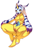 Digimon Gabumon krells // 700x1022 // 638.8KB // png