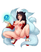 Ahri League_of_Legends krells // 750x938 // 483.8KB // png