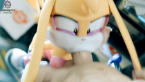 3D Animated Bunnie_Rabbot-D'Coolette Sonic_(Series) Sound merengue_z // 1920x1080, 16s // 13.1MB // mp4