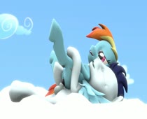 3D Animated Fruitymilk My_Little_Pony_Friendship_Is_Magic Rainbow_Dash Soarin // 1280x720 // 554.4KB // webm