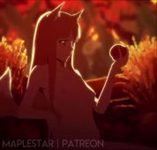 Animated Holo Maplestar Sound Spice_and_Wolf // 758x720 // 631.4KB // mp4