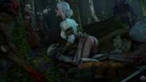 3D Ciri Source_Filmmaker The_Witcher The_Witcher_3:_Wild_Hunt WeebSfm // 1920x1080 // 2.7MB // png