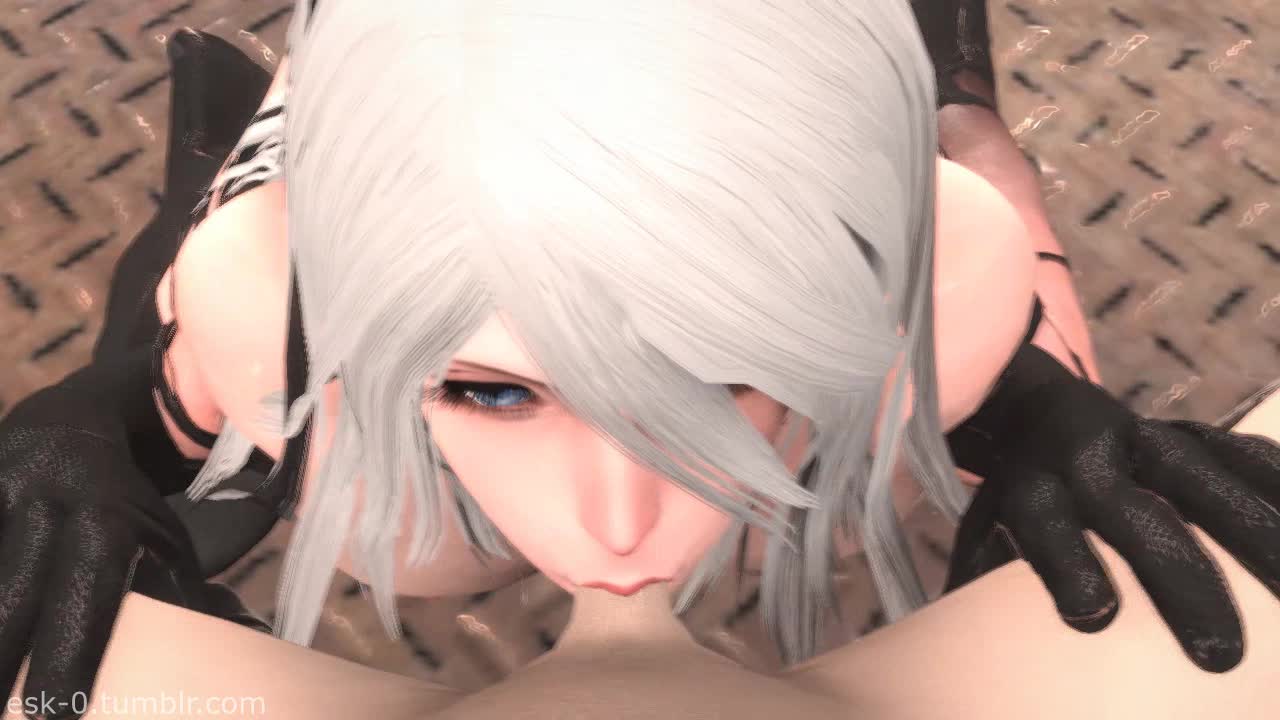 3D Android_A2 Animated Nier Nier_Automata Source_Filmmaker esk // 1280x720 // 15.6MB // webm