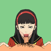 Animated Persona_4 Yukiko_Amagi // 400x400 // 338.1KB // gif