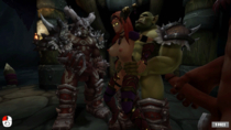 3D Alexstrasza Animated Orc World_of_Warcraft // 854x480 // 9.7MB // gif