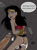 Batman_(Bruce_Wayne) DC_Comics Wonder_Woman Young_Wonder_Woman hentaipatriarch // 763x1028 // 122.3KB // jpg