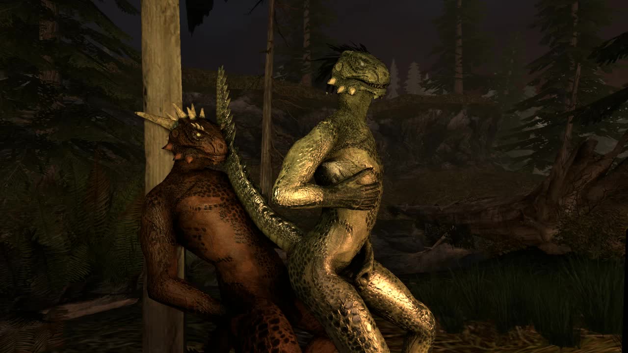 3D Animated Argonian Perdurus Source_Filmmaker The_Elder_Scrolls // 1280x720 // 909.5KB // webm