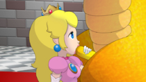 Bowser Princess_Peach Super_Mario_Bros neonmonkey // 1028x576 // 370.2KB // png