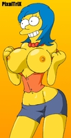 Marge_Simpson The_Simpsons pixaltrix // 853x1650 // 100.1KB // jpg
