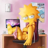 Lisa_Simpson The_Simpsons // 1000x1000 // 150.6KB // jpg