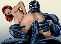 Marvel_Comics Mary_Jane_Watson Spider-Man_(Series) Venom // 2144x1546 // 2.0MB // png