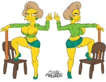 Edna_Krabappel JoseMalvado The_Simpsons // 1280x989 // 195.2KB // jpg