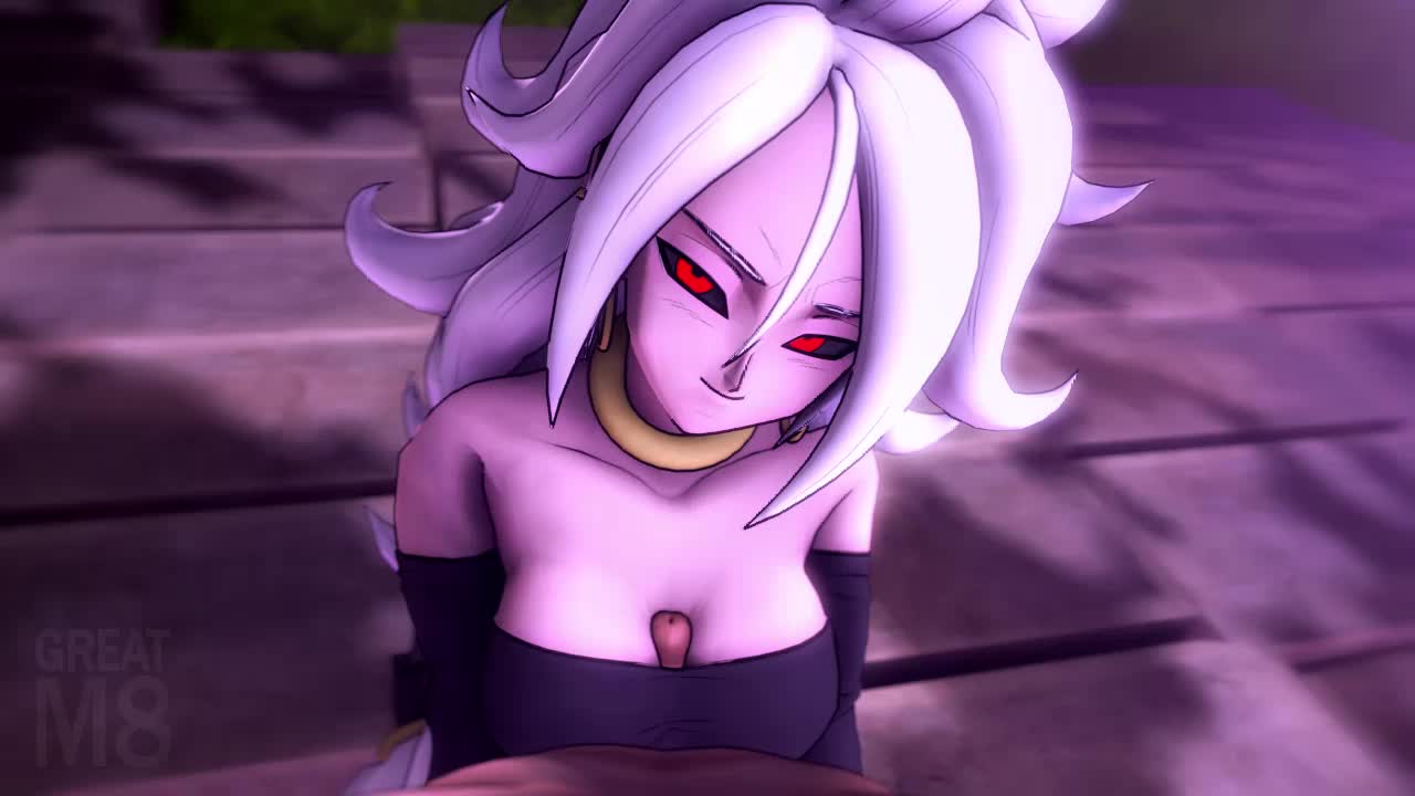 3D Android_21 Animated Dragon_Ball Dragon_Ball_FighterZ Majin greatm8 // 1280x720 // 1.1MB // webm