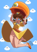 Dude-Doodle-Do Princess_Daisy Super_Mario_Bros // 2480x3508 // 2.9MB // png