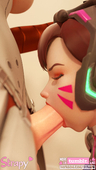 3D Blender D.Va Mercy Overwatch strapy // 720x1280 // 121.2KB // jpg