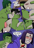Beast_Boy Incognitymous Raven Teen_Titans // 2480x3507 // 2.0MB // png