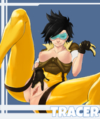 Overwatch Tracer // 1012x1200 // 716.0KB // png