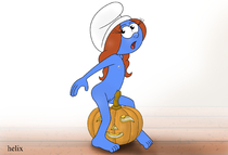 Sassette The_Smurfs helix // 2209x1500 // 1.1MB // png
