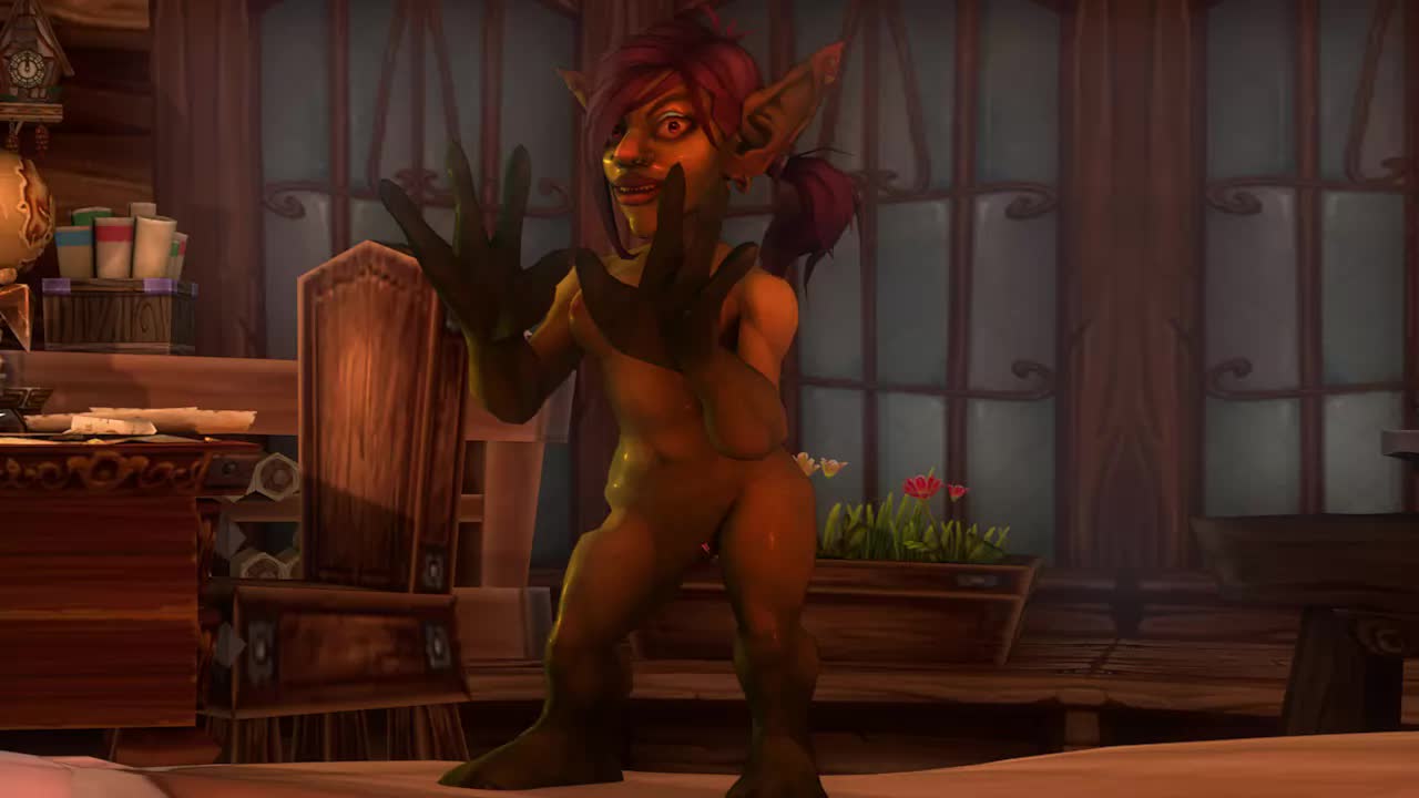 3D Animated Goblin Rexxcraft World_of_Warcraft // 1280x720 // 684.7KB // webm