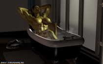 3D Avengers Marvel_Comics She-Hulk_(Jennifer_Walters) Trimarchi // 1680x1050 // 434.8KB // jpg