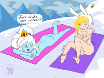Adventure_Time ColdFusion Fionna_the_Human_Girl Ice_Queen // 1000x750 // 387.1KB // jpg