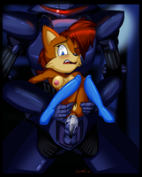 Adventures_of_Sonic_the_Hedgehog Sally_Acorn Spazman // 1211x1500 // 913.5KB // png