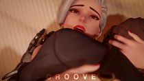 3D Animated Ashe_(Overwatch) Blender Croove Overwatch Sound // 1280x720, 45.8s // 13.2MB // mp4