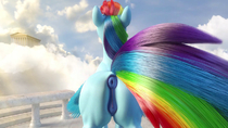 3D Animated Clopician My_Little_Pony_Friendship_Is_Magic Rainbow_Dash Sound // 1280x720, 23.2s // 14.6MB // webm
