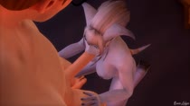 3D Animated Draenei Human_(World_of_Warcraft) Runiclodges World_of_Warcraft // 1280x720 // 1.2MB // mp4