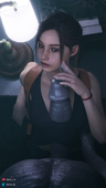 3D Blender Capcom Claire_Redfield RED_LJ Resident_Evil Resident_Evil_2_Remake T-00 Tyrant // 1440x2560 // 391.4KB // jpg