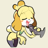 Animal_Crossing Isabelle // 1050x1050 // 397.4KB // png
