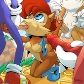 Adventures_of_Sonic_the_Hedgehog Nastacula Sally_Acorn // 1000x1000 // 795.3KB // png