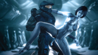 3D Animated Cortana Halo Source_Filmmaker hantzgruber // 640x360 // 6.3MB // gif