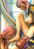 Final_Fantasy_XIII Lightning Serah_Farron // 2314x3240 // 1.5MB // jpg