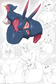 Lopunny_(Pokémon) Pokemon Swellow_(Pokémon) sunibee // 1280x1920 // 569.0KB // jpg
