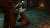 3D Animated Blender Ciri Redhot The_Witcher_3:_Wild_Hunt // 1440x810 // 6.4MB // mp4