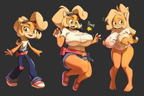 Coco_Bandicoot Crash_Bandicoot_(series) FlowerPigeon73 // 3000x2000 // 371.6KB // jpg