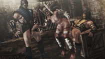 3D Ferra Minto_Foularis Mortal_Kombat Mortal_Kombat_X Scorpion Sub_Zero // 2082x1170 // 848.8KB // jpg