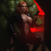 3D Black_Widow_(Natasha_Romanova) Marvel_Comics Noahgraphicz // 3000x3000 // 377.5KB // jpg