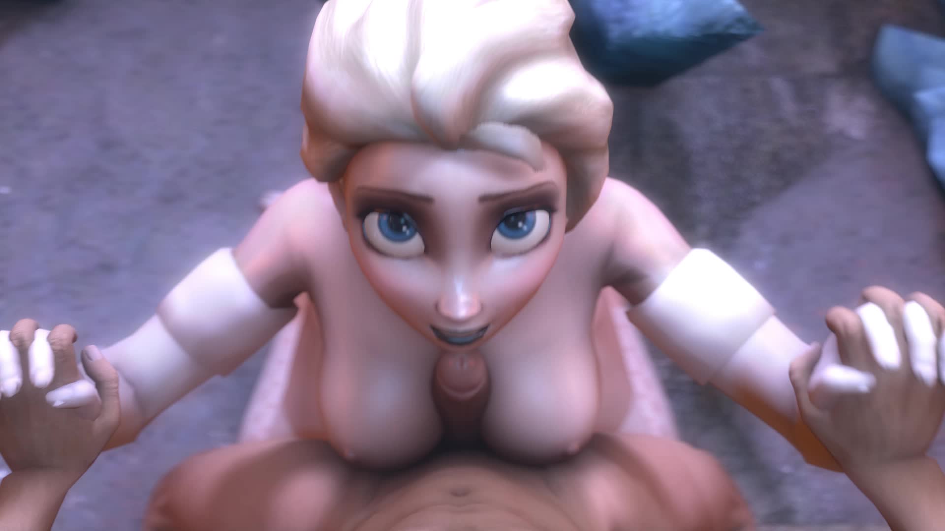 3D Animated Disney_(series) Elsa_the_Snow_Queen Frozen_(film) Source_Filmmaker noname55 // 1920x1080 // 7.0MB // webm