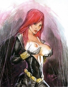 Avengers Black_Widow_(Natasha_Romanova) Marvel_Comics // 624x800 // 138.2KB // jpg