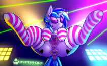 My_Little_Pony_Friendship_Is_Magic Vinyl_Scratch whisperfoot // 1618x1000 // 1.3MB // png