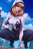 Gwen_Stacy Marvel_Comics Spider-Gwen Spider-Man_(Series) dandonfuga // 3508x5207 // 1.3MB // jpg