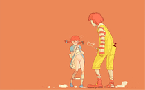 Crossover McDonald's Ronald_McDonald Wendy's Wendy_Thomas malachi // 1285x800 // 179.4KB // jpg