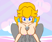 Animated Princess_Peach Super_Mario_Bros minus8 // 500x400 // 668.4KB // gif